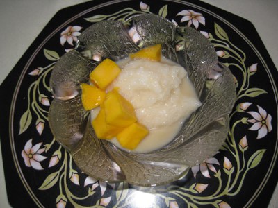Sweet Sticky coconut rice