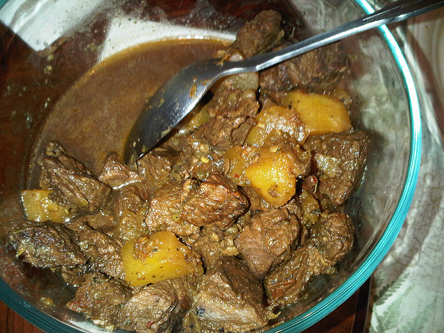 Stew Beef with Pumpkin