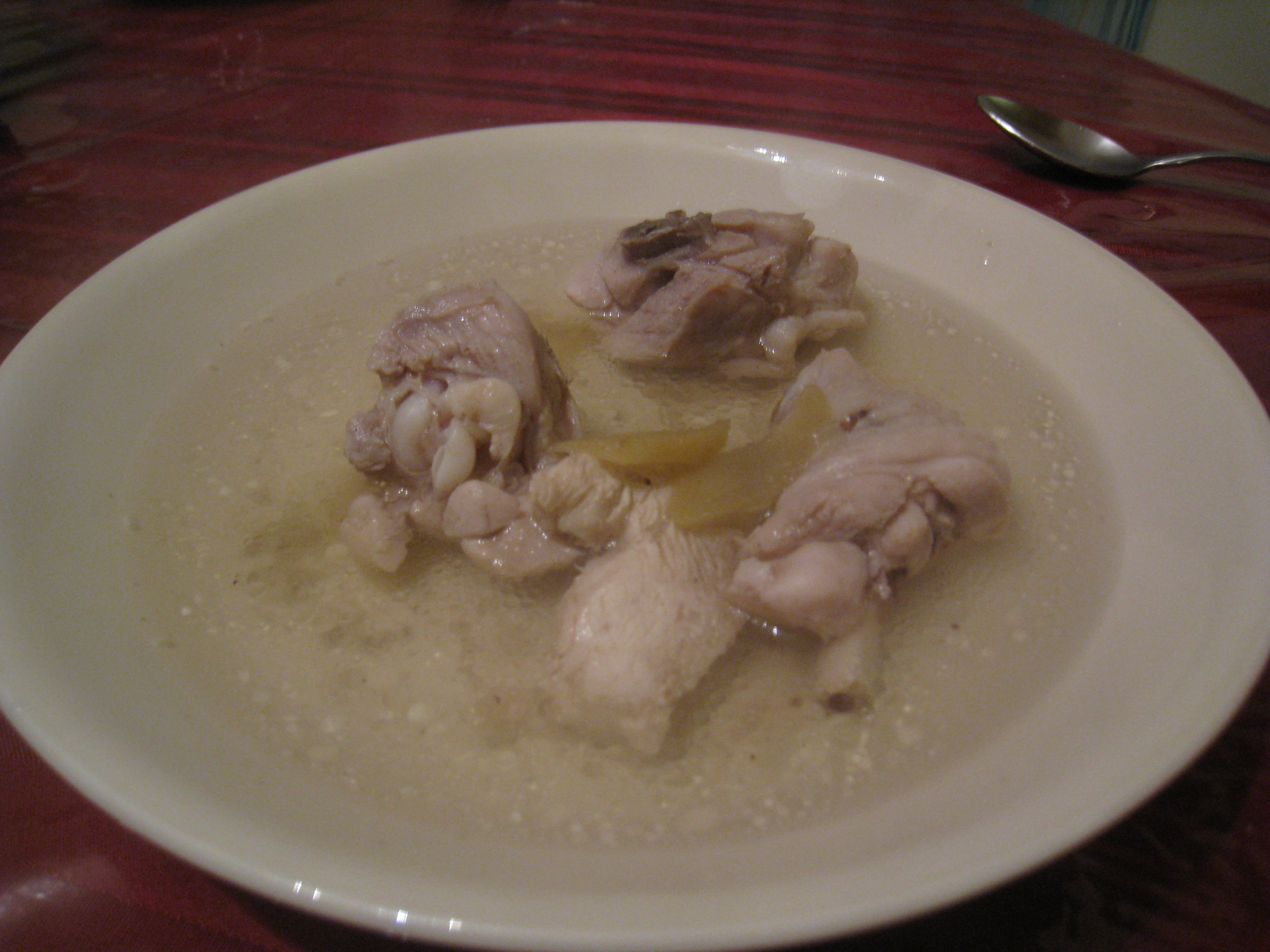 Ginger soup