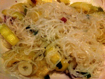Zucchini and Funcy with Ham